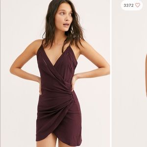 Free people Dylan mini slip dress